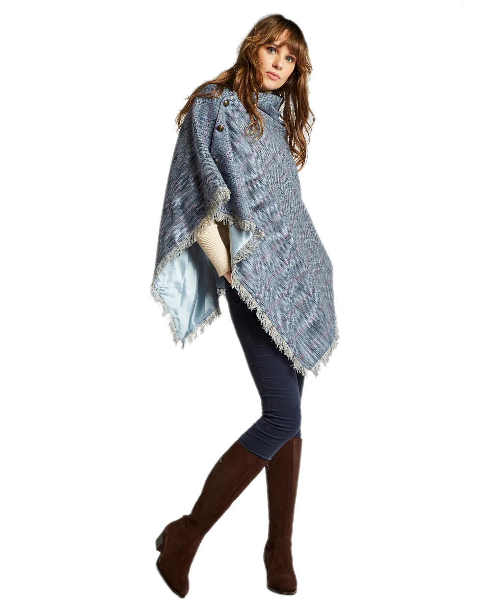 Dubarry Hazelwood Tweed Poncho - Image 8