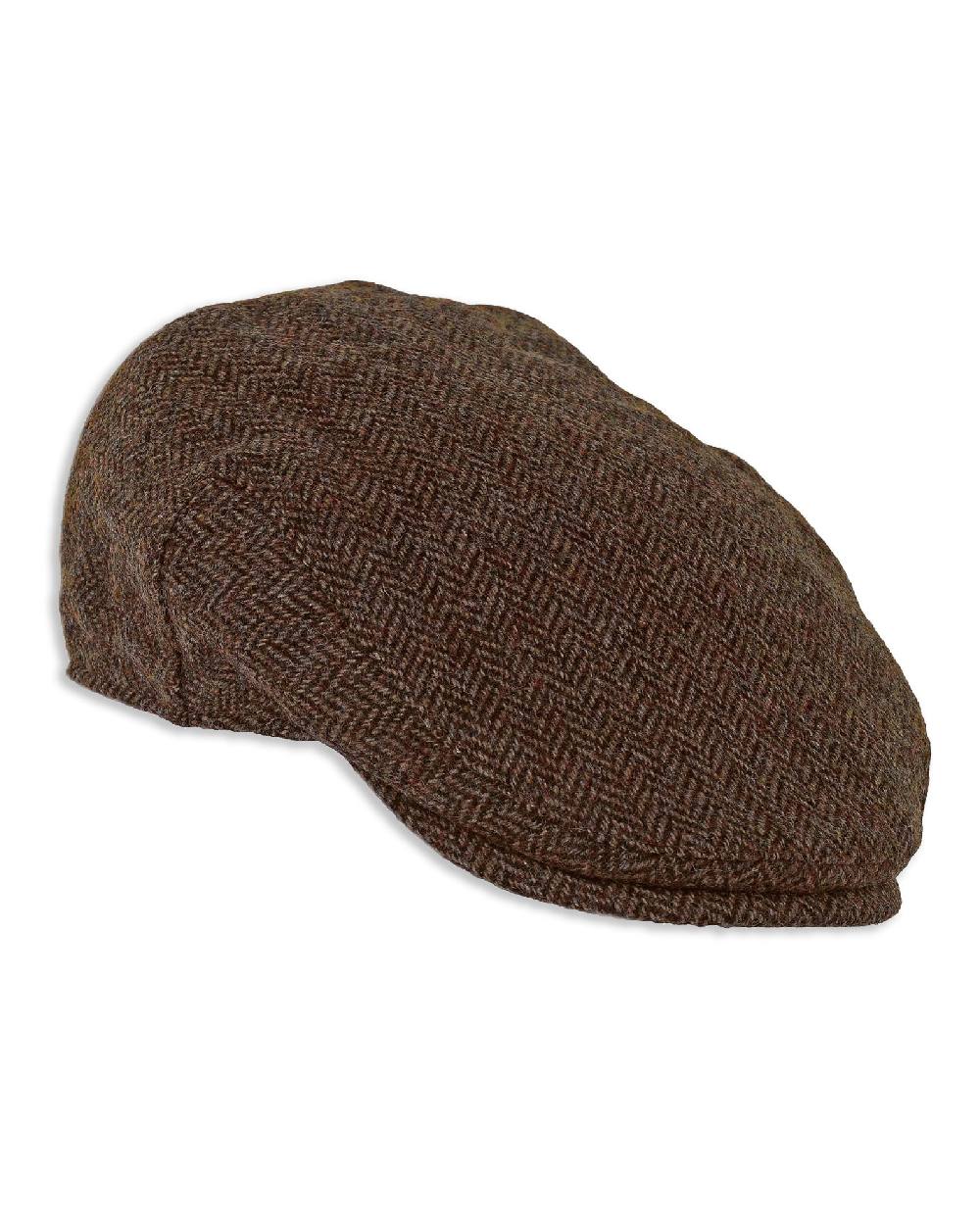 Heather Chapman Shetland Wool Tweed Flat Cap - Image 2