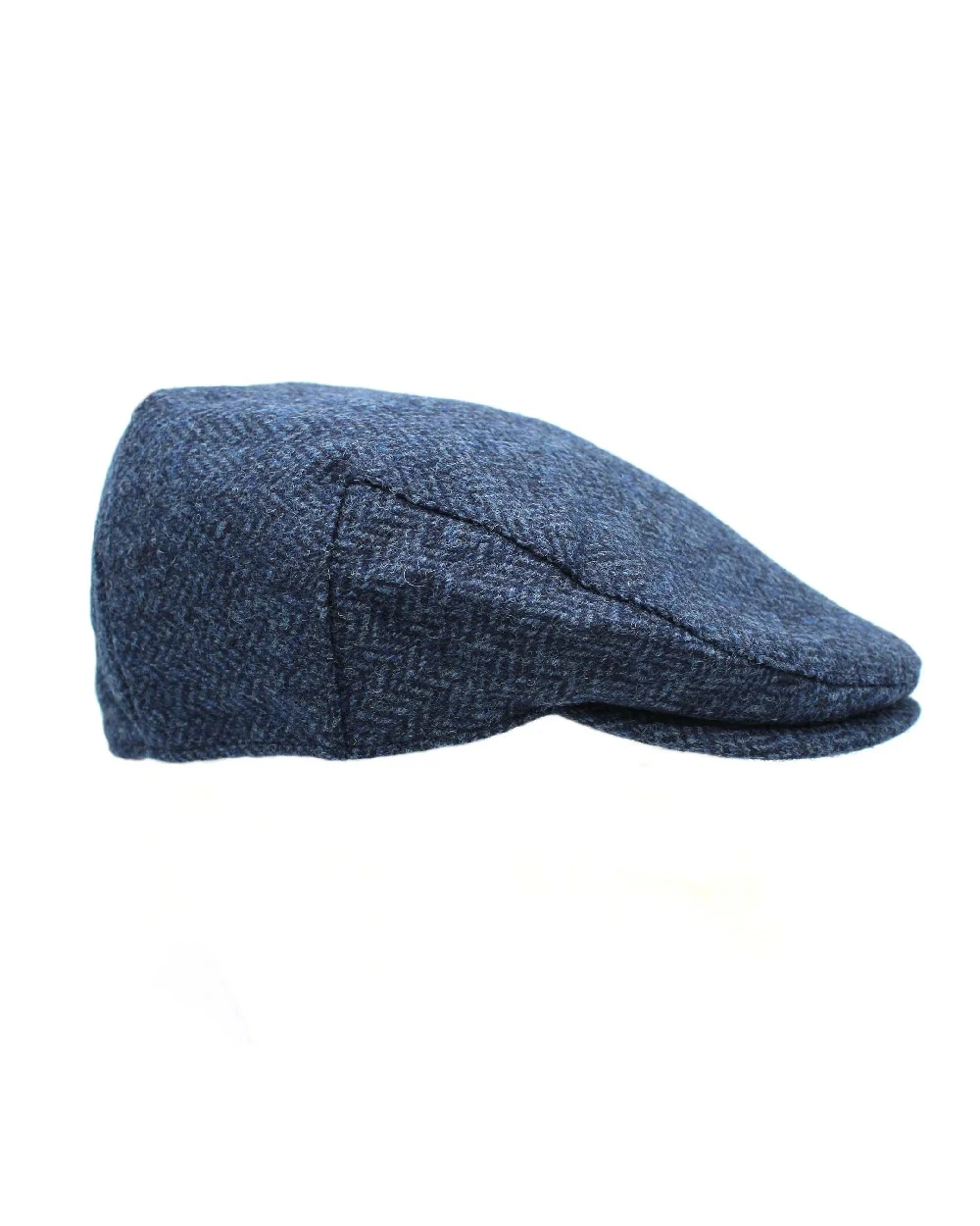 Heather Chapman Shetland Wool Tweed Flat Cap - Image 3