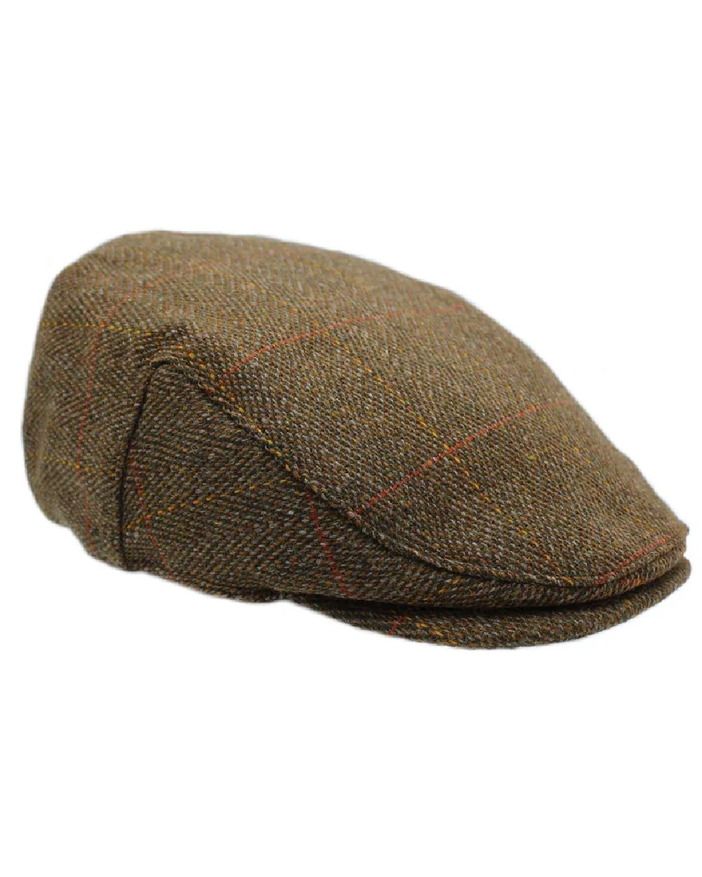 Heather Chilton Derby Tweed Waterproof Flat Cap - Image 3