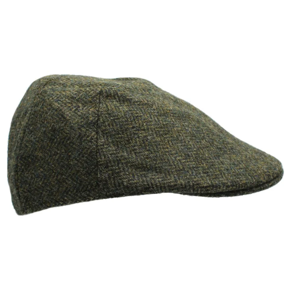Heather Exeter British Tweed Duckbill Cap - Image 2