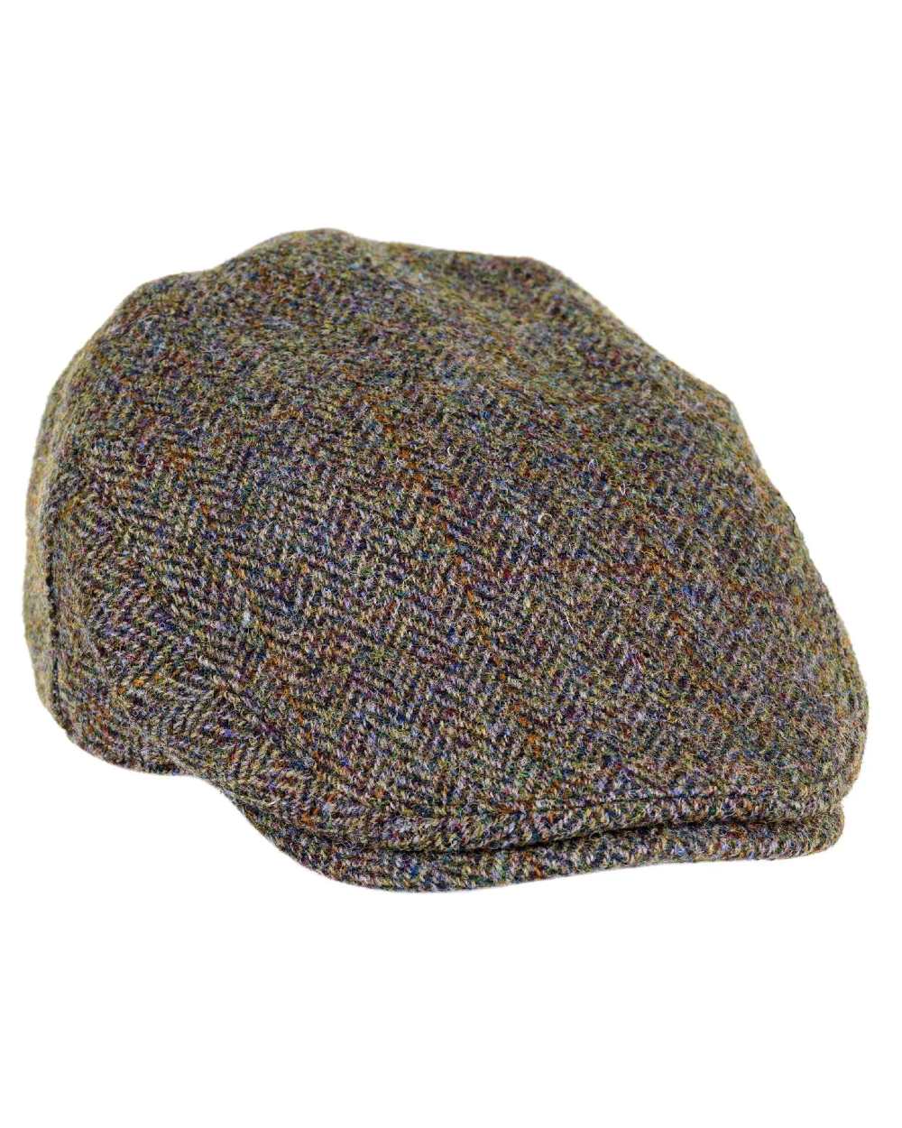 Heather Highland Harris Tweed Flat Cap - Image 4