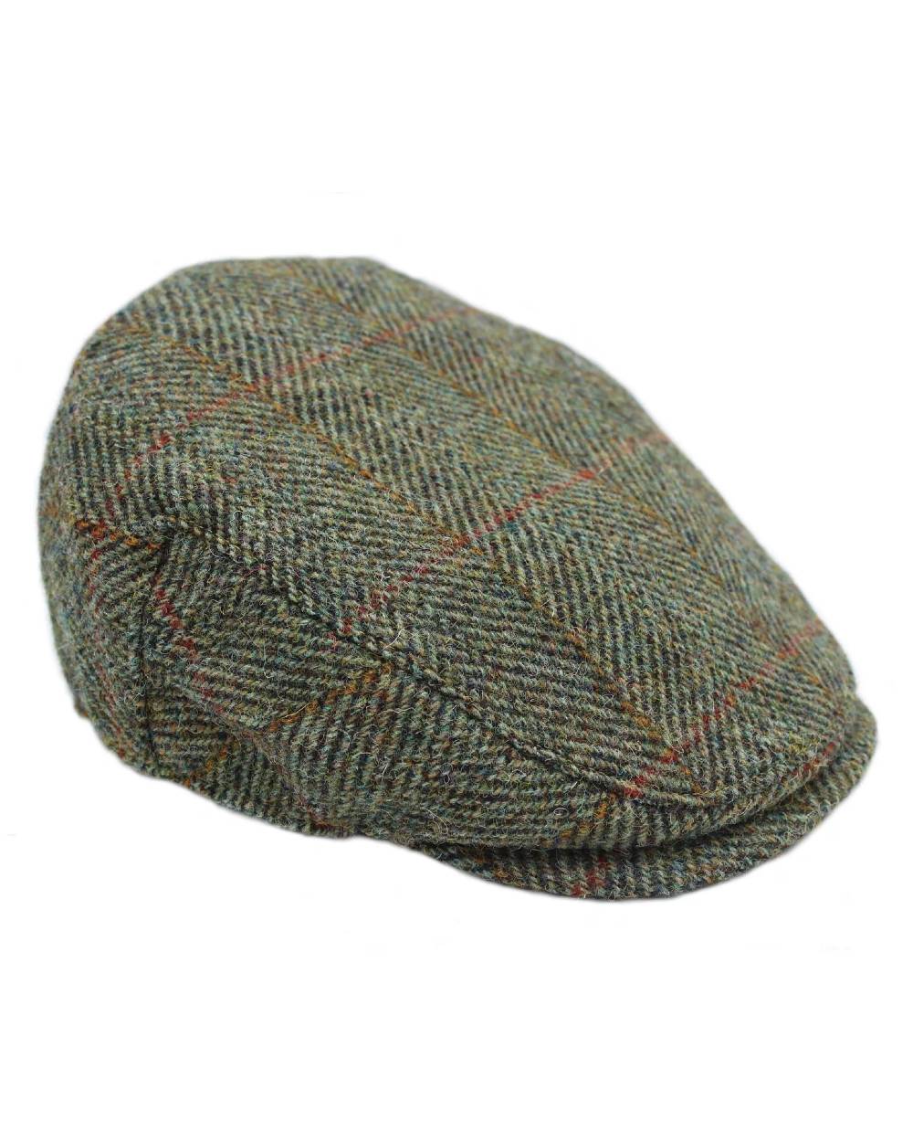 Heather Highland Harris Tweed Flat Cap - Image 7