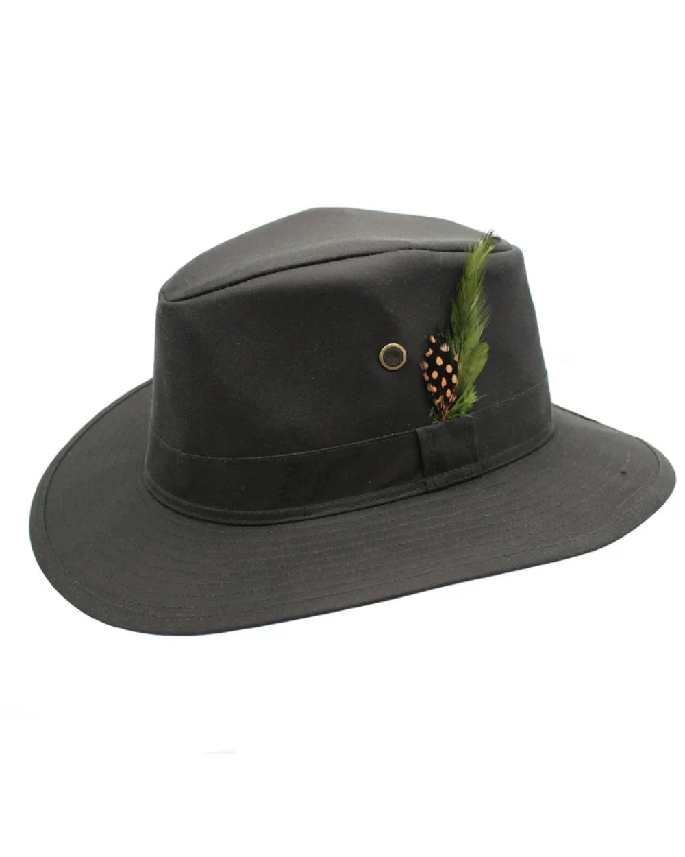 Heather Rambler Wax Trilby Hat - Image 3