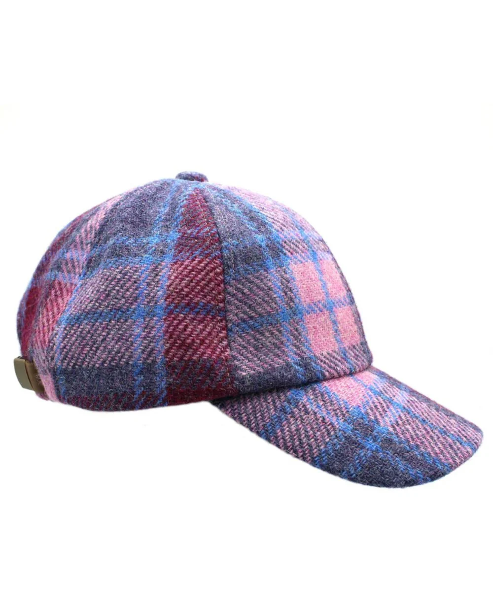 Heather Rannoch Harris Tweed Baseball Cap - Image 2