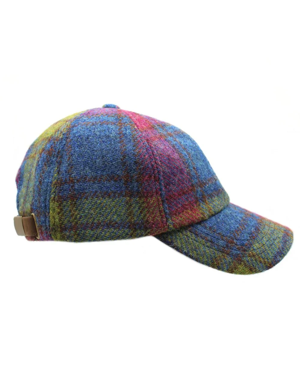 Heather Rannoch Harris Tweed Baseball Cap - Image 4
