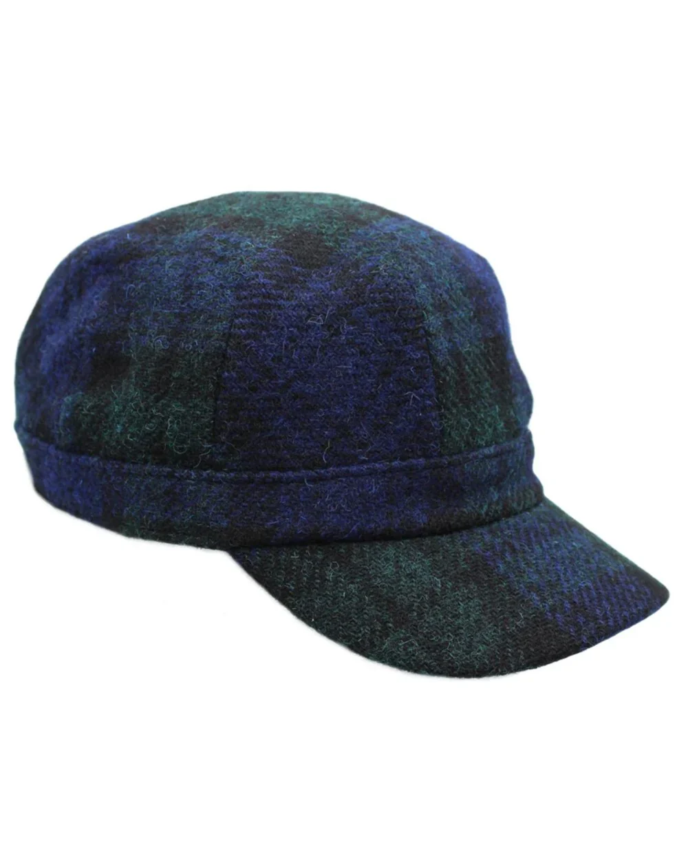 Heather Rhona Harris Tweed Cadet Cap - Image 4