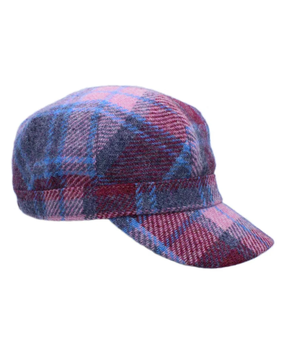 Heather Rhona Harris Tweed Cadet Cap - Image 7