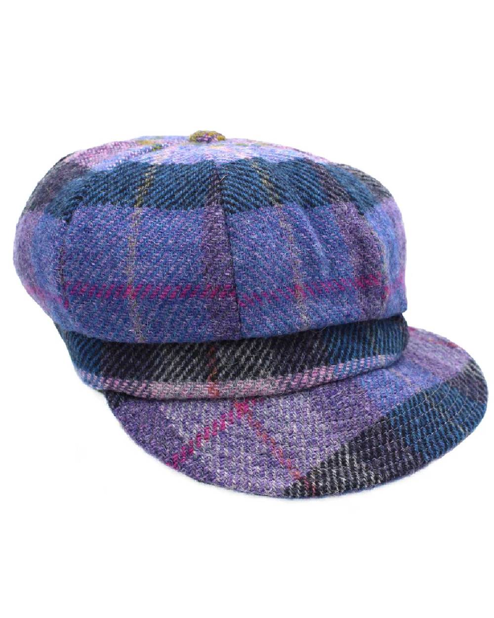 Heather Rosalie Harris Tweed Baker Boy Cap - Image 5