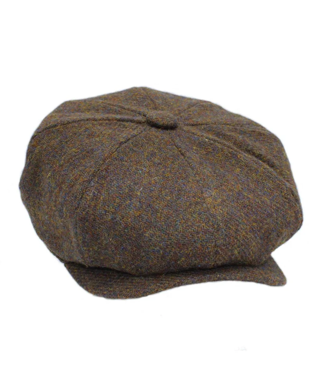 Heather Scott Newsboy Harris Tweed 8-Piece Cap Clearance - Image 2