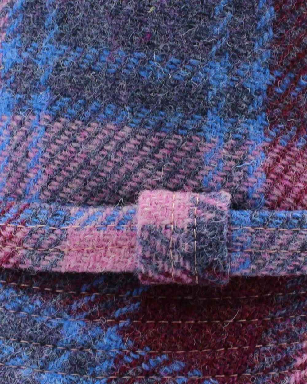 Heather Womens Ashkirk Harris Tweed Bucket Hat - Image 8