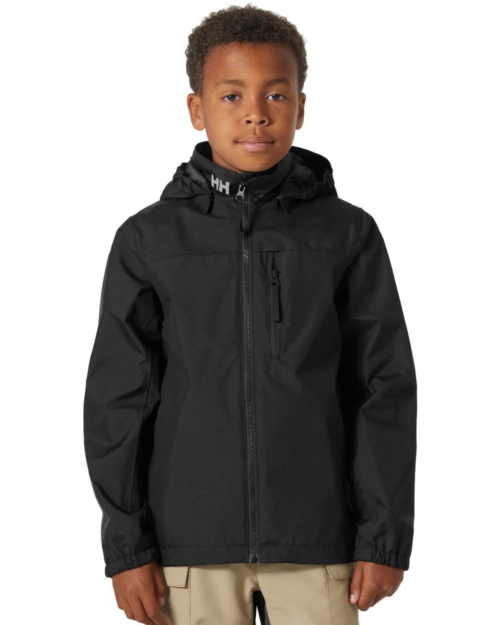 Helly Hansen Childrens Crew Hooded Jacket - Image 2