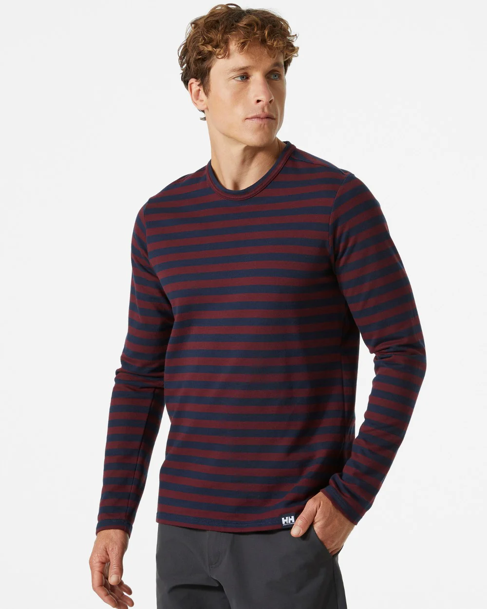Helly Hansen Mens Arctic Ocean Long Sleeve T-Shirt - Image 2
