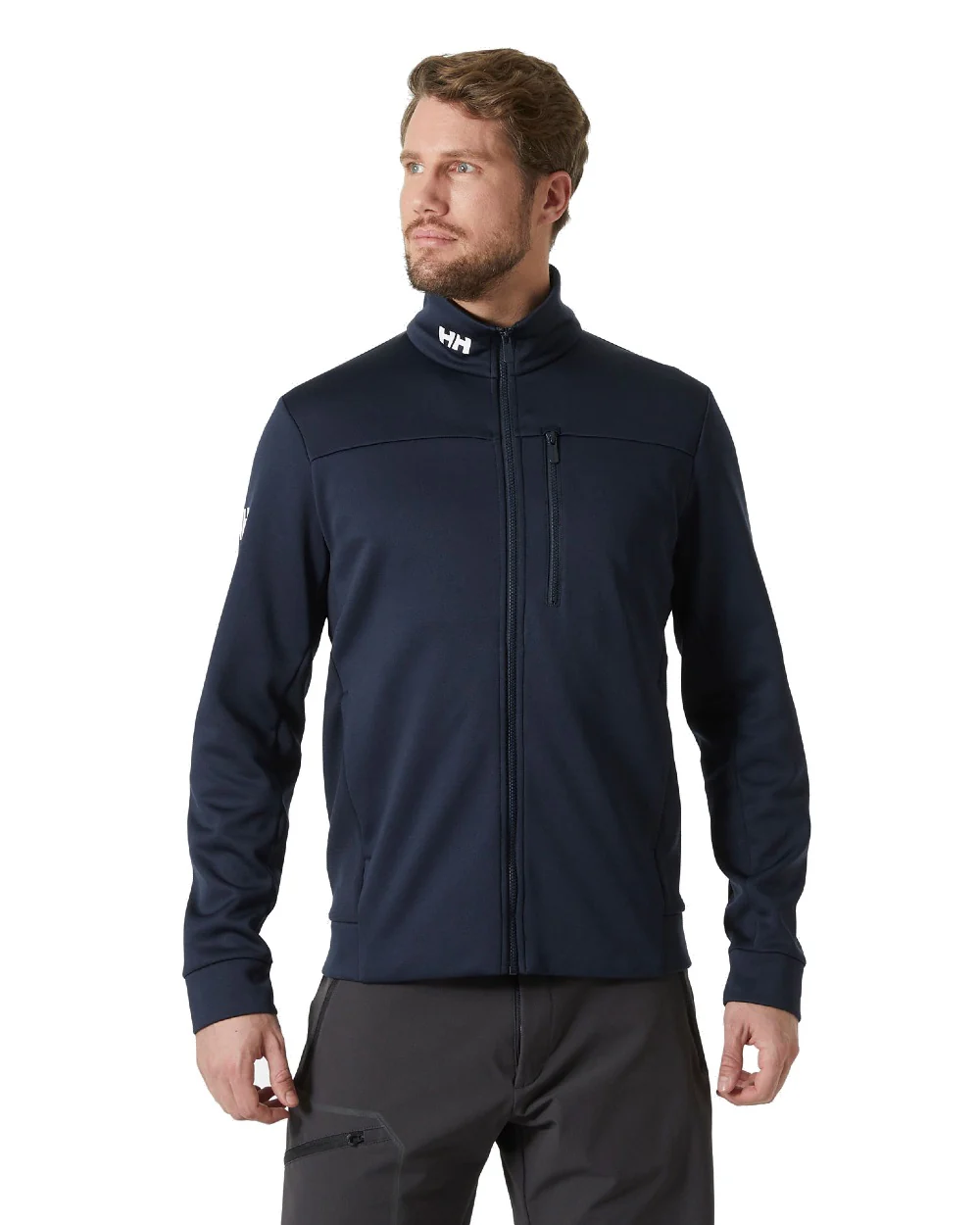 Helly Hansen Mens Crew Fleece Jacket - Image 2