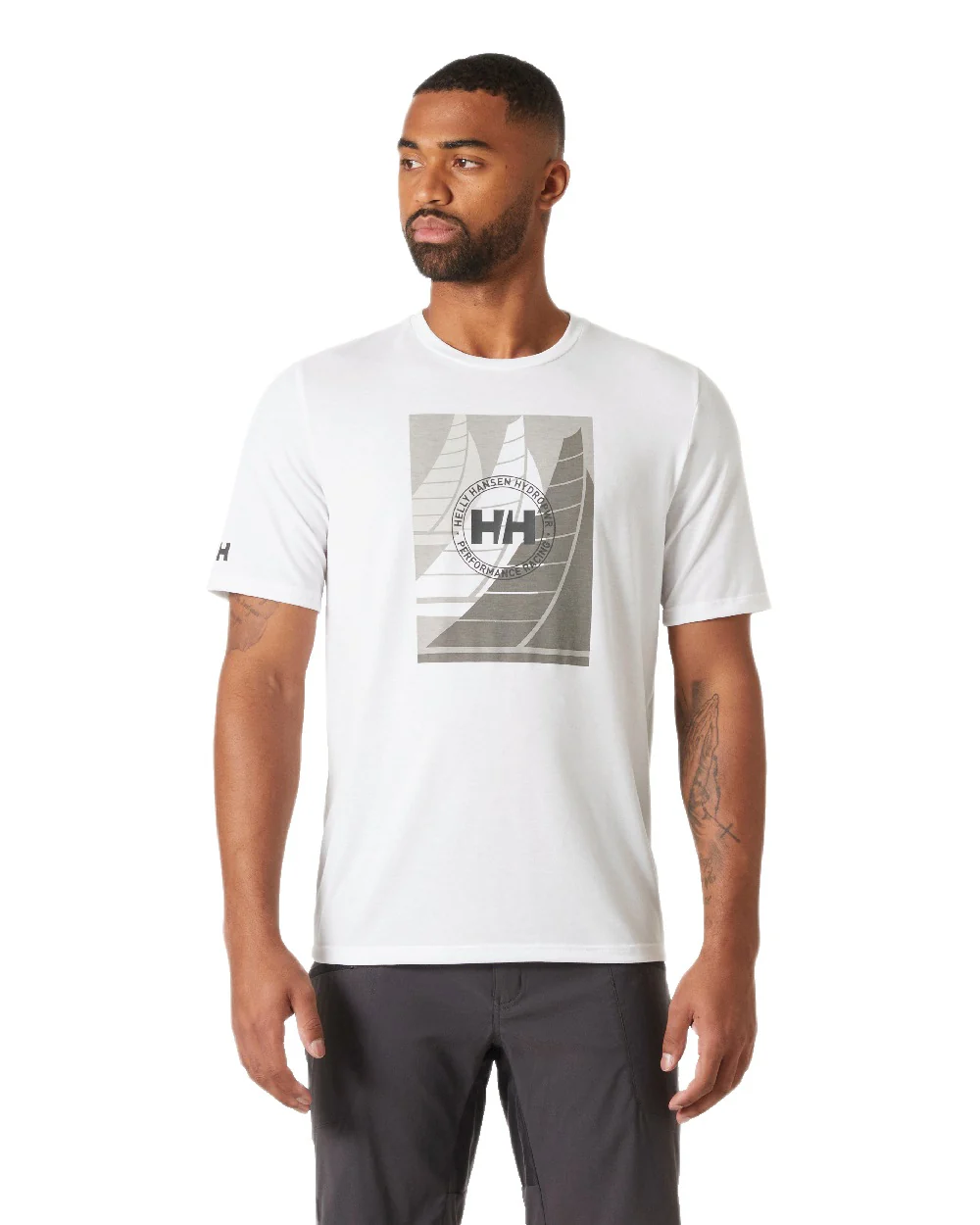 Helly Hansen Mens HP Race Sailing Graphic T-Shirt - Image 4