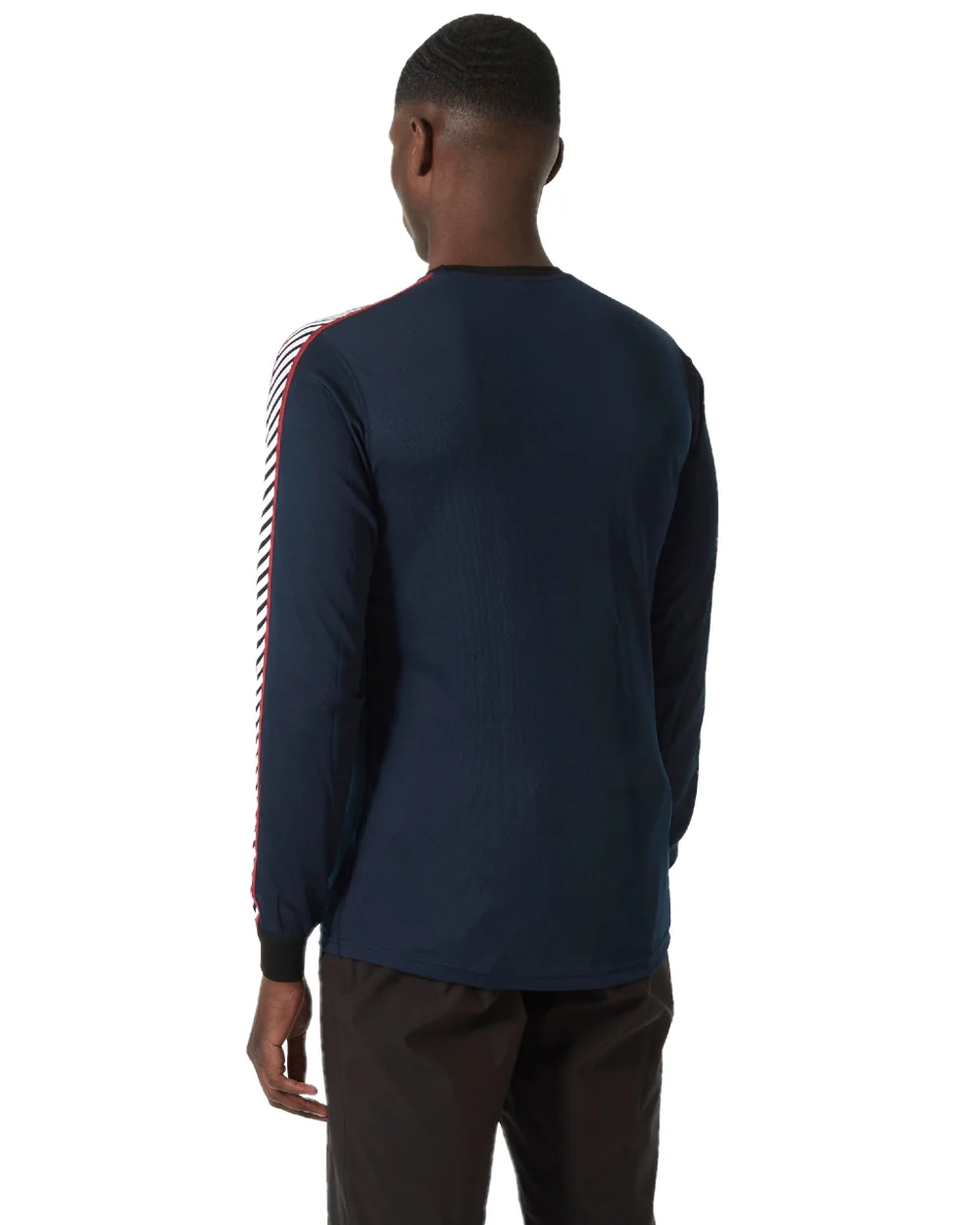 Helly Hansen Mens Lifa Stripe Long Sleeve Crew Base Layer - Image 12