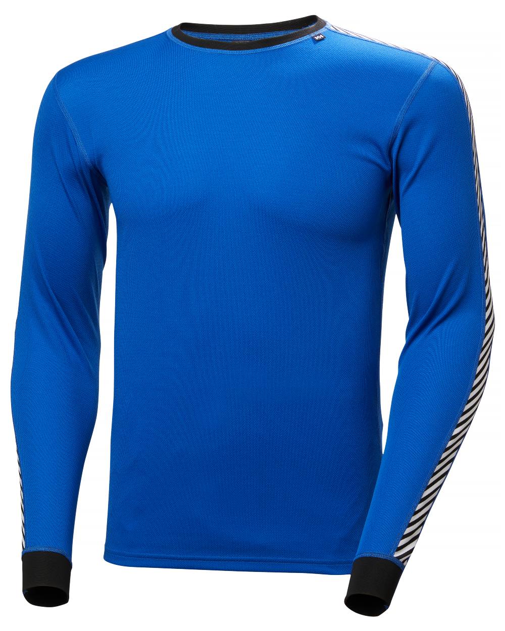 Helly Hansen Mens Lifa Stripe Long Sleeve Crew Base Layer - Image 17