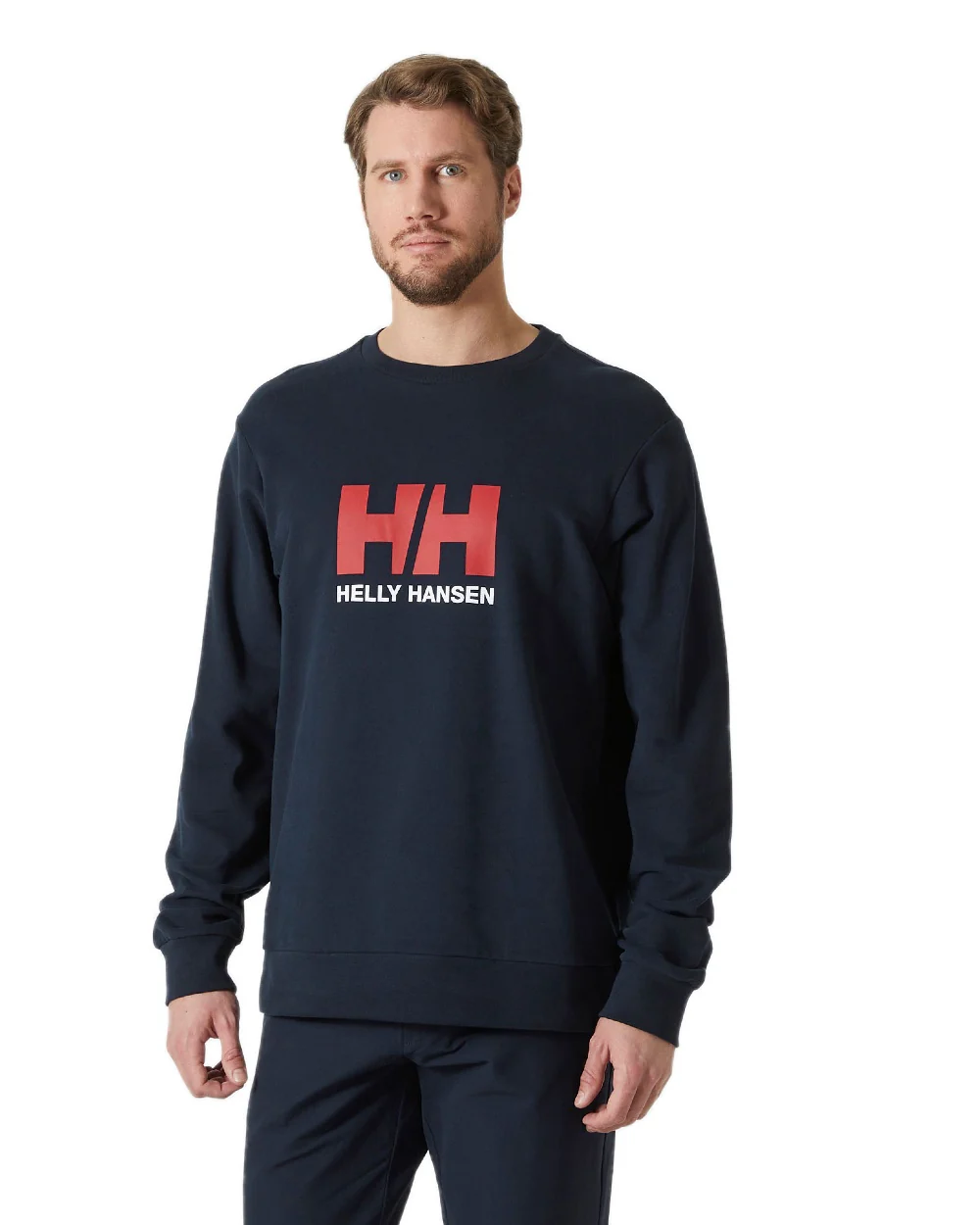 Helly Hansen Mens Logo Crew Sweatshirt 2.0 - Image 2