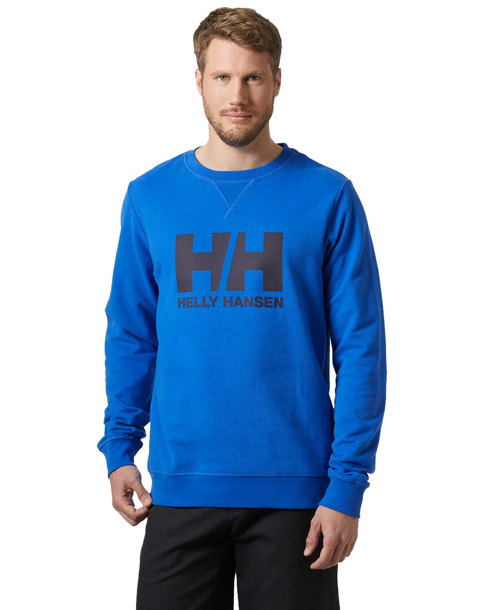 Helly Hansen Mens Logo Crew Sweatshirt - Image 2