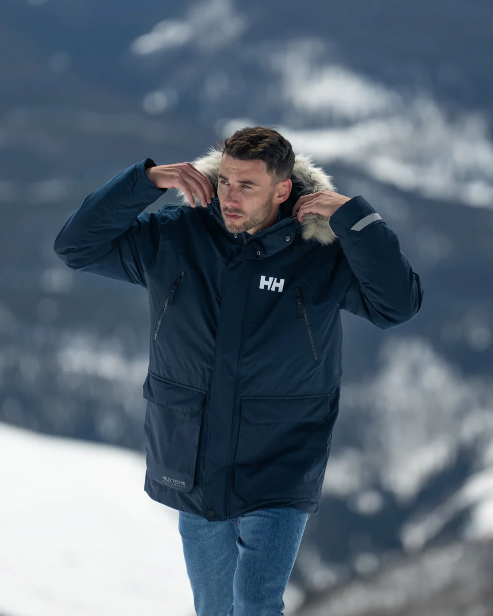 Helly Hansen Mens Reine Winter Parka - Image 3