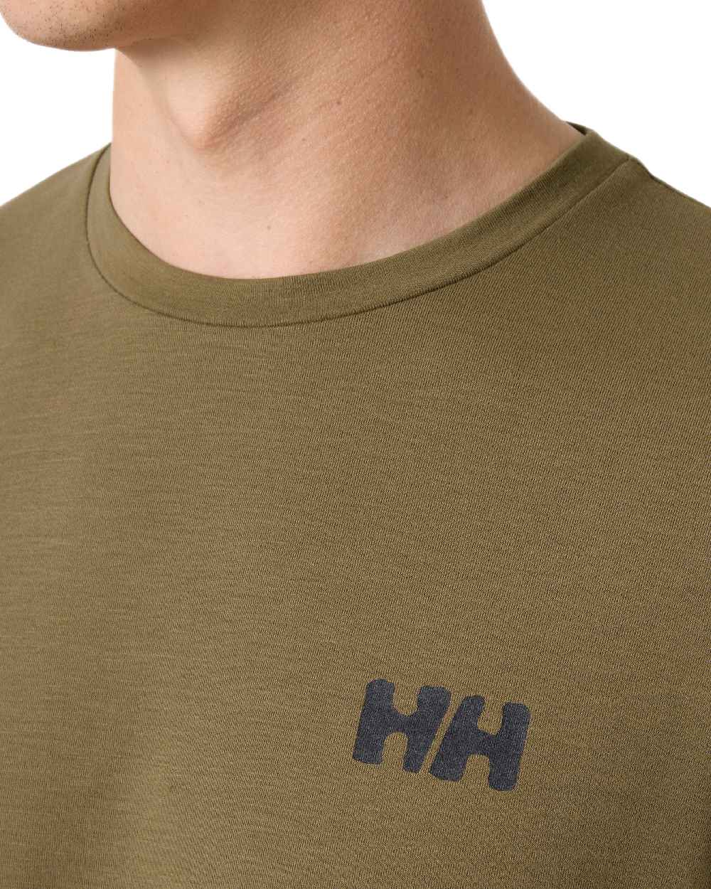 Helly Hansen Mens Skog Recycled Graphic T-Shirt - Image 25