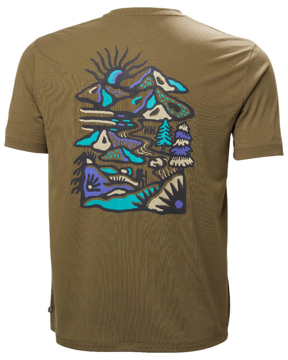 Helly Hansen Mens Skog Recycled Graphic T-Shirt - Image 28