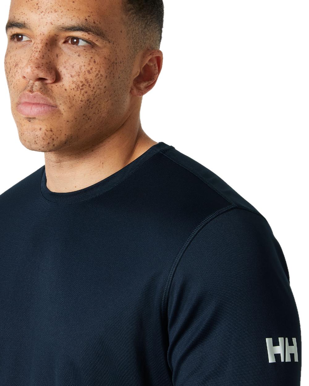 Helly Hansen Mens Tech Crew Long Sleeve T-Shirt 2.0 - Image 8