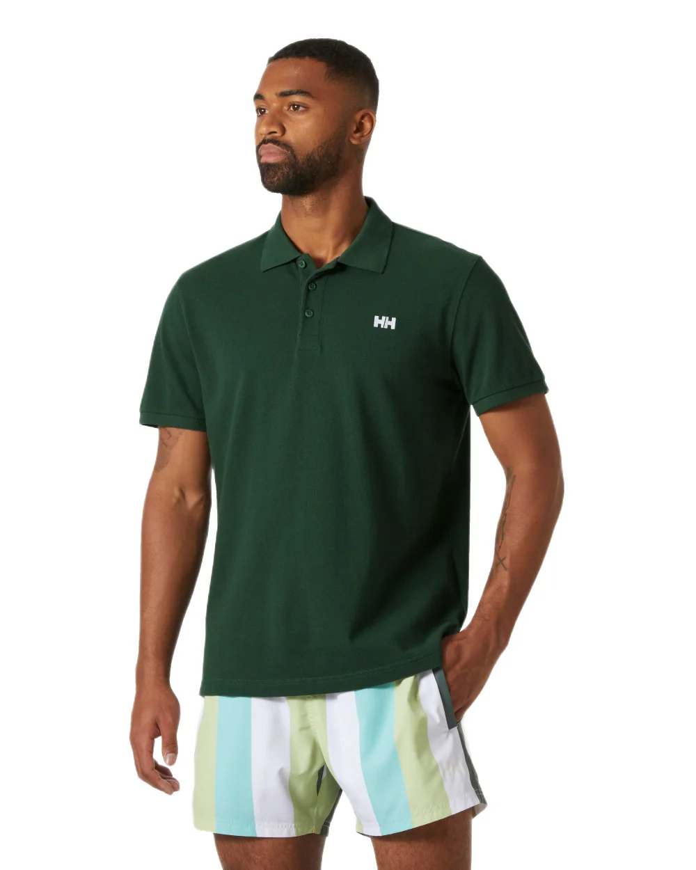Helly Hansen Mens Transat Polo Shirt - Image 2