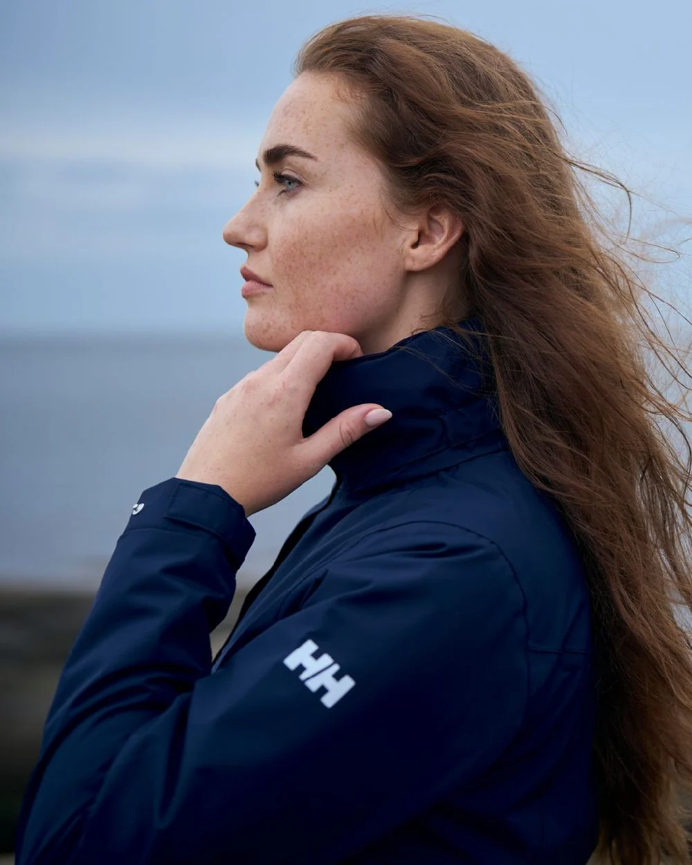 Helly Hansen Womens Aden Long Rain Coat - Image 9