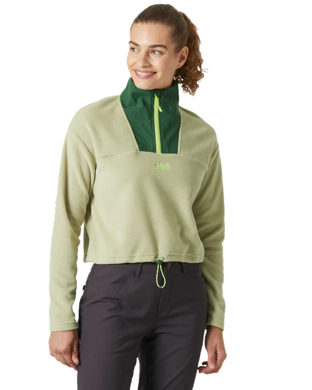 Helly Hansen Womens Daybreaker Cropped Fleece Jacket - Image 10