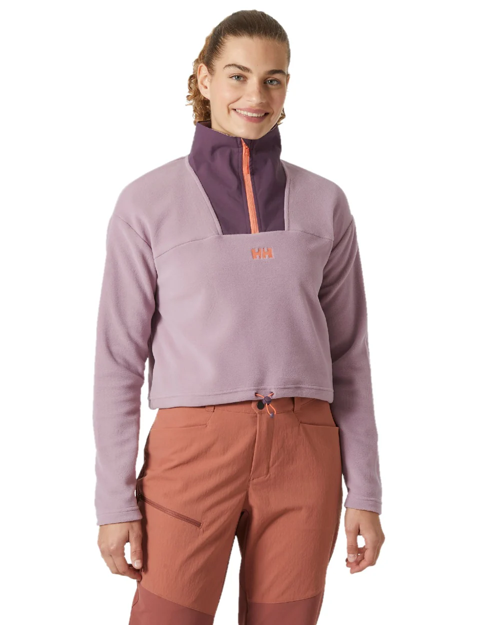 Helly Hansen Womens Daybreaker Cropped Fleece Jacket - Image 2