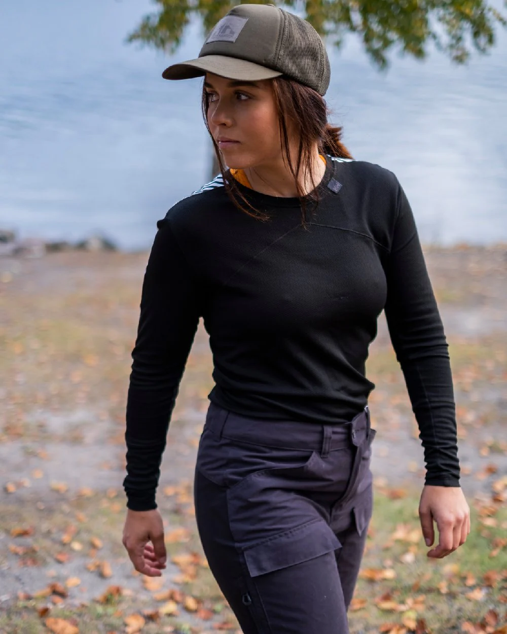 Helly Hansen Womens Lifa Long Sleeve Crew Base Layer - Image 3