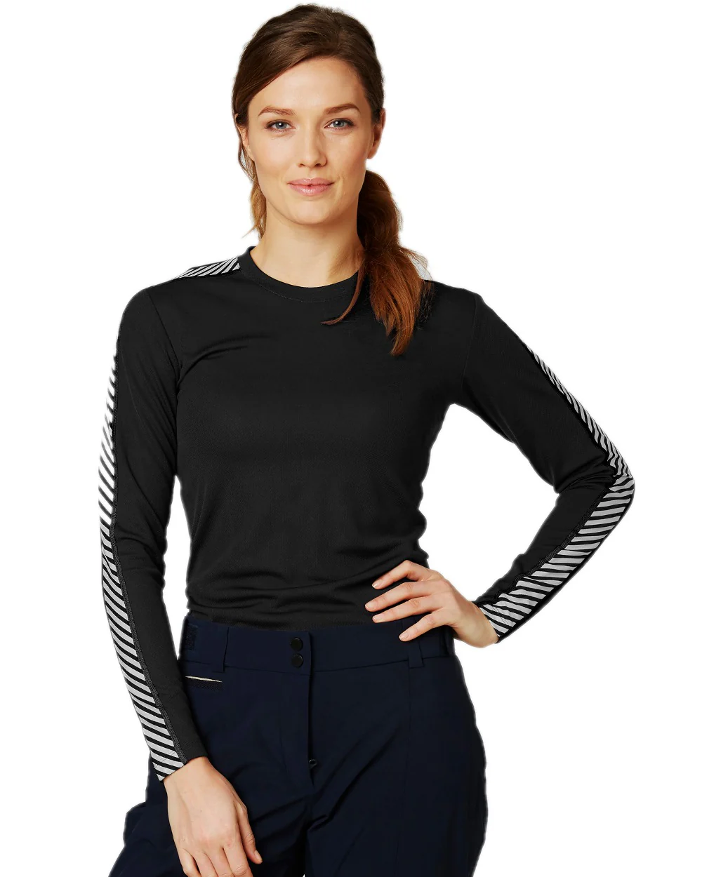 Helly Hansen Womens Lifa Long Sleeve Crew Base Layer - Image 4