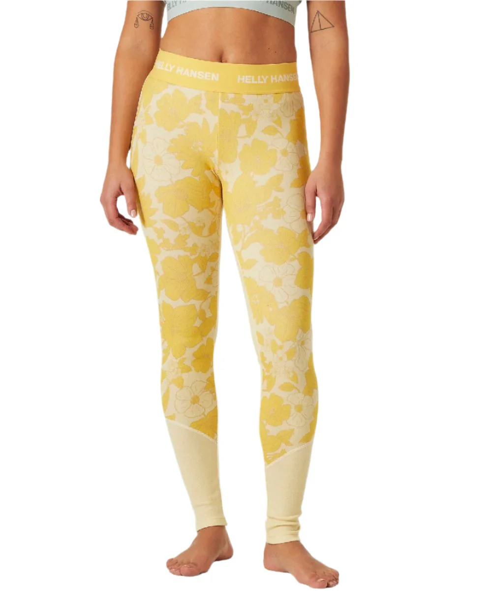 Helly Hansen Womens Lifa Merino Midweight Graphic Base Layer Pants - Image 5