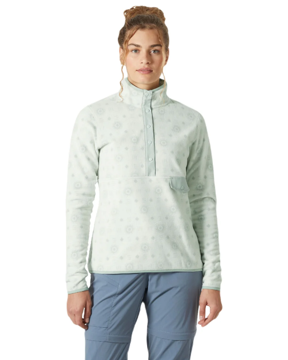 Helly Hansen Womens Maridalen Printed Fleece Jacket - Image 2