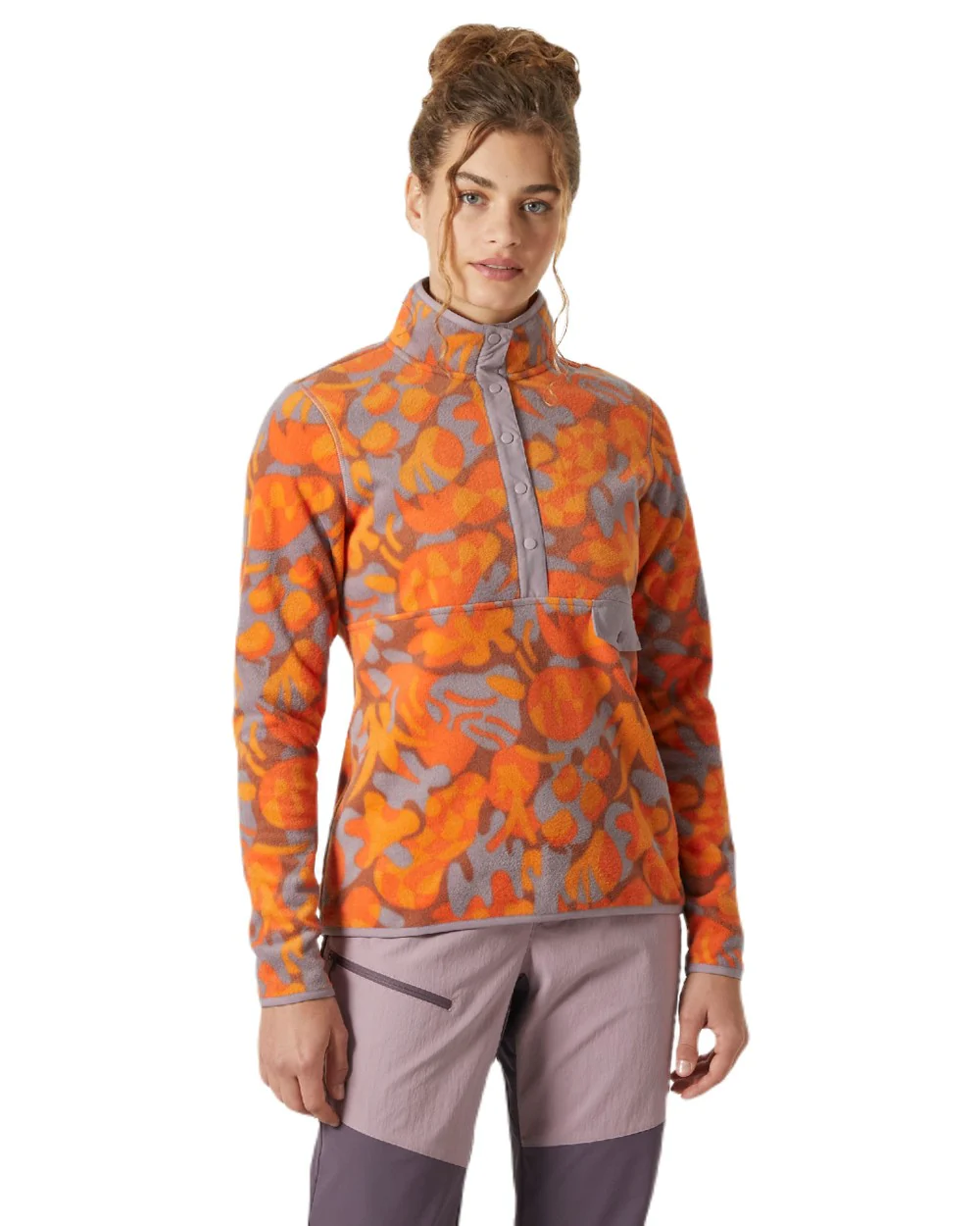 Helly Hansen Womens Maridalen Printed Fleece Jacket - Image 4