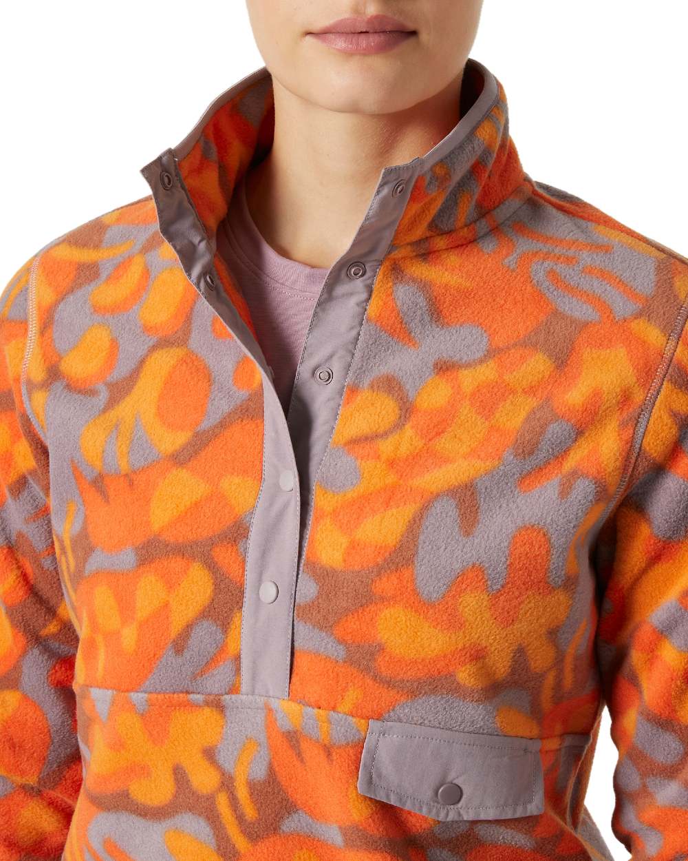 Helly Hansen Womens Maridalen Printed Fleece Jacket - Image 5