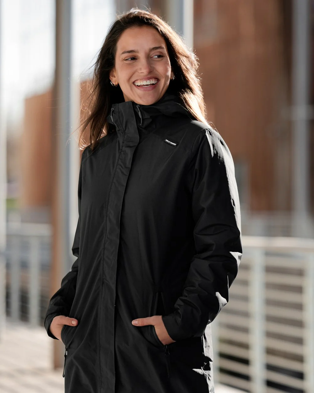 Helly Hansen Womens Valkyrie Fleece Lined Rain Jacket - Image 3