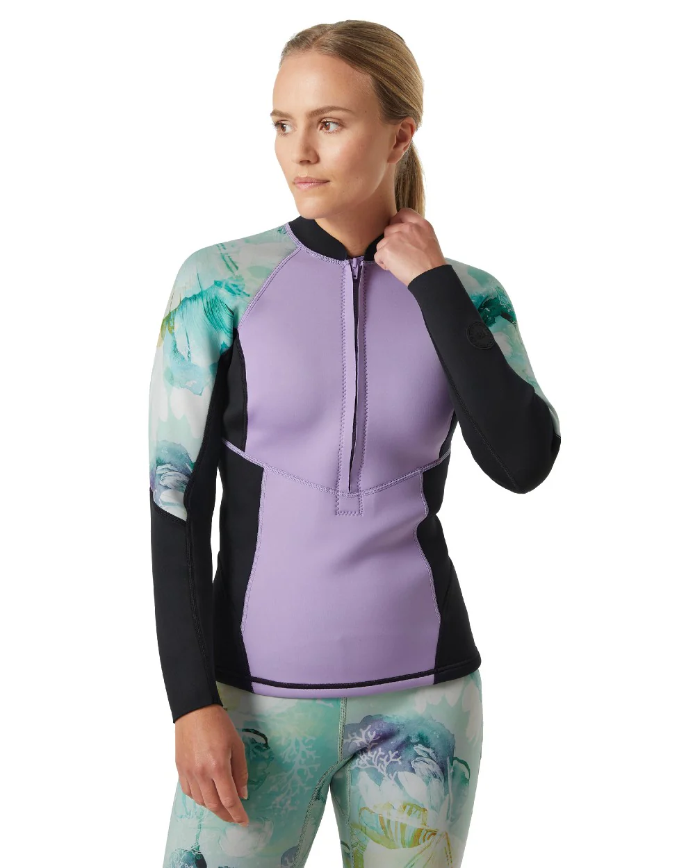 Helly Hansen Womens Waterwear Half Zip Jacket - Image 4