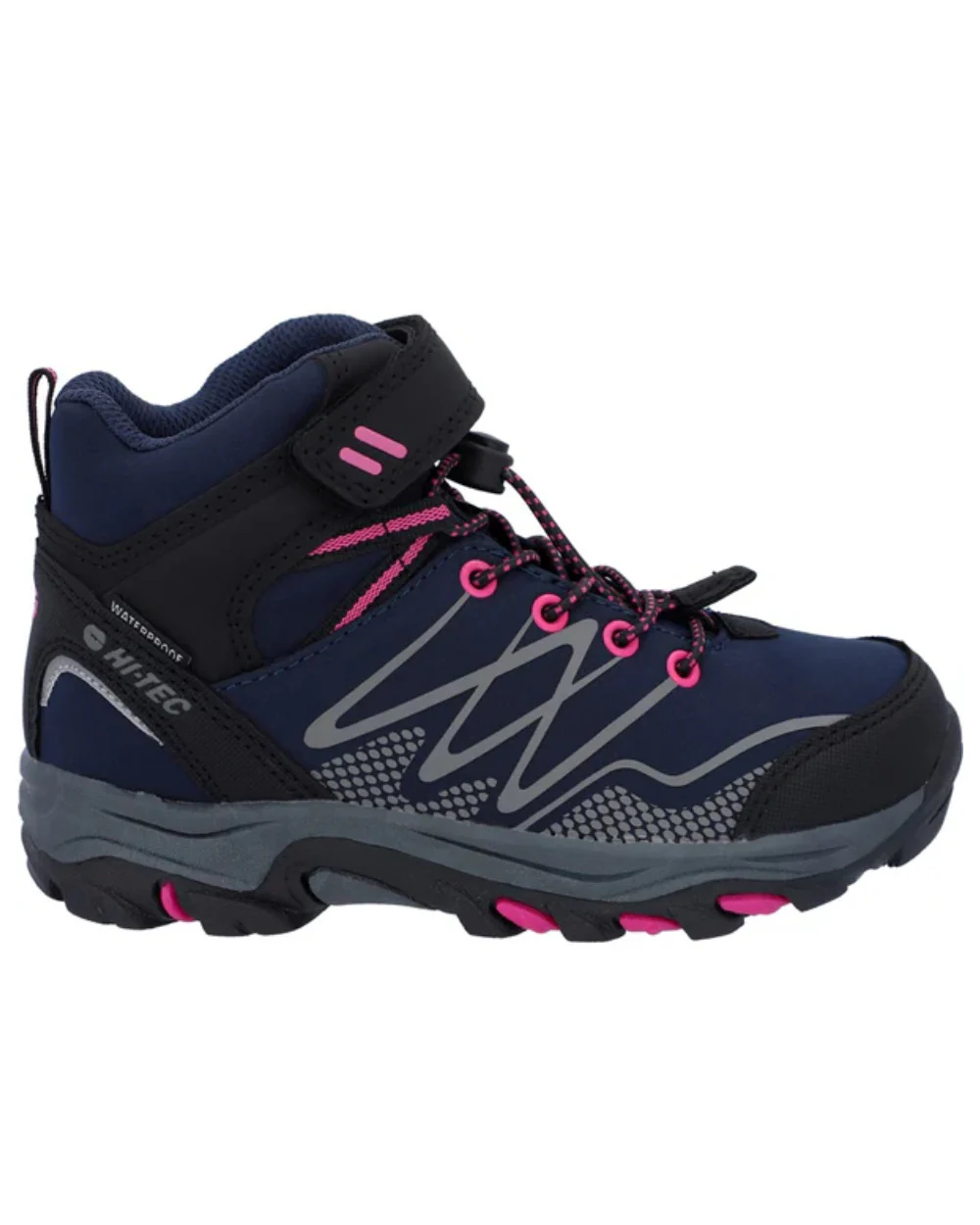 Hi-Tec Childrens Blackout Mid Boots - Image 2