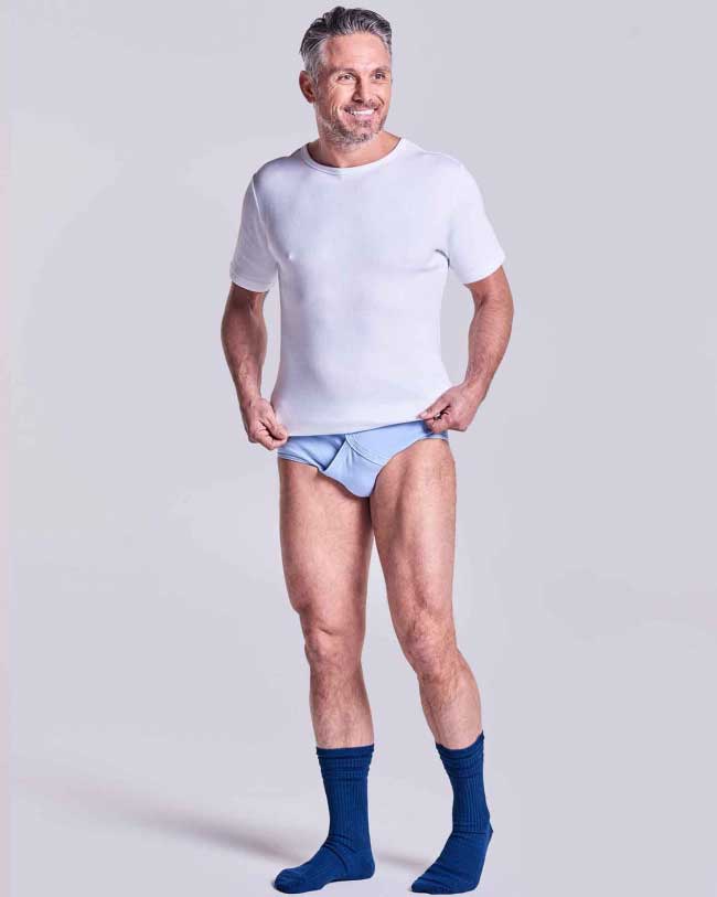 HJ Hall 3 Pack Pure Cotton Fly-Front Briefs - Image 9