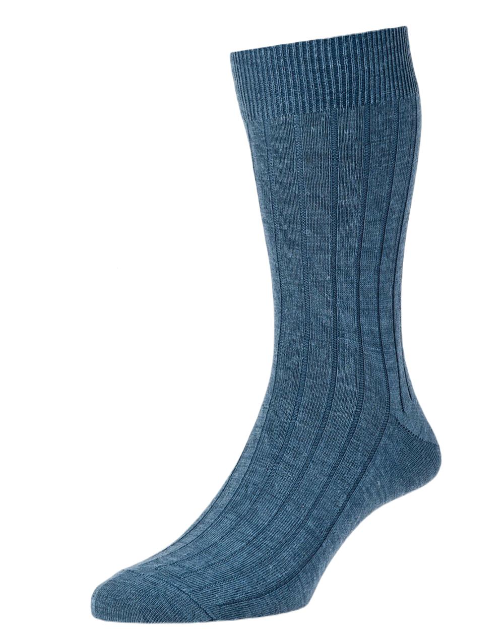 HJ Hall Broad Rib Socks Twin Pack - Image 4
