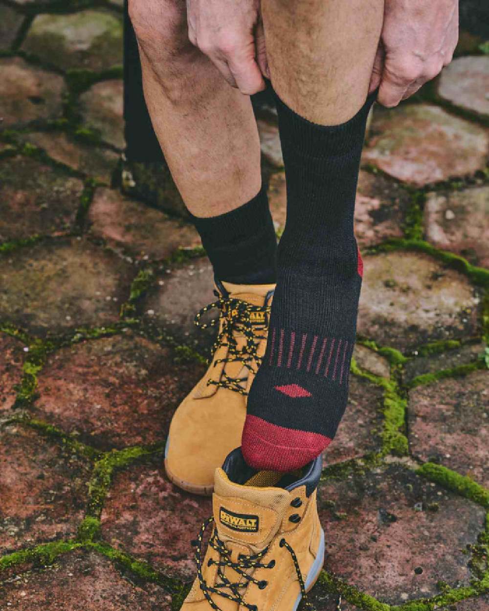 HJ Hall Brushed Thermal Workwear Sock Twin Pack - Image 2