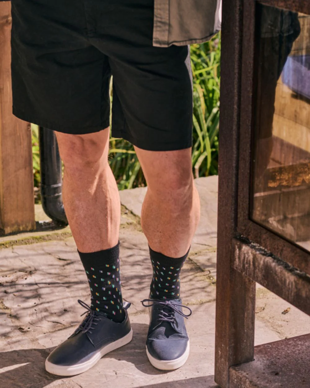 HJ Hall Dash & Stripe Cotton Rich Socks Triple Pack - Image 2