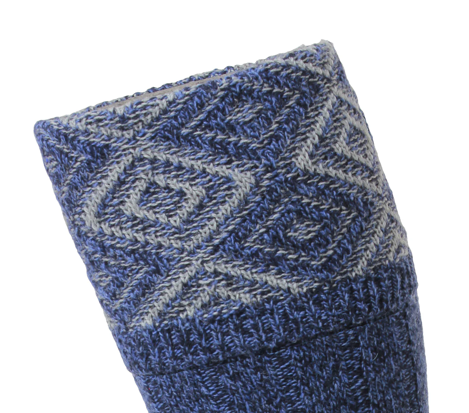 HJ Hall Duncliffe Shooting Sock | Textured Diamond Top - Image 4