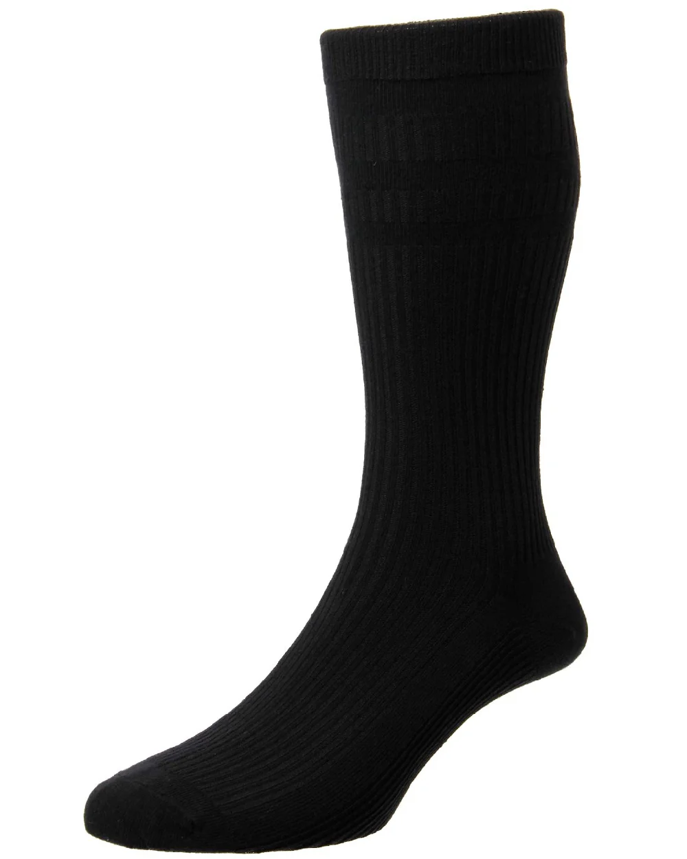 HJ Hall Cotton Extra Wide Softop Socks - Image 3
