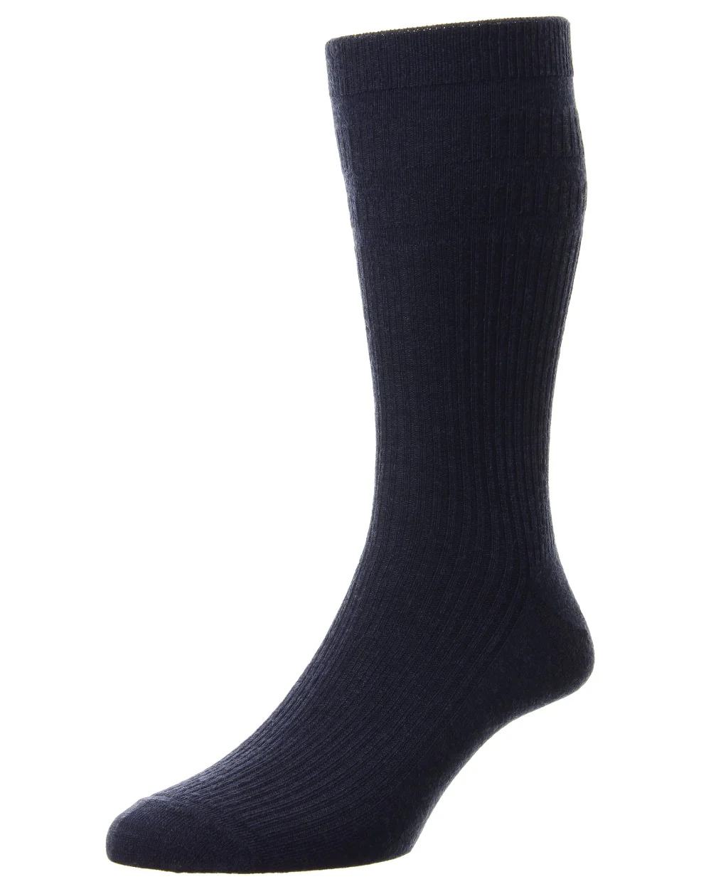 HJ Hall Extra Wide Soft Top Sock Sanitised Wool - Image 6
