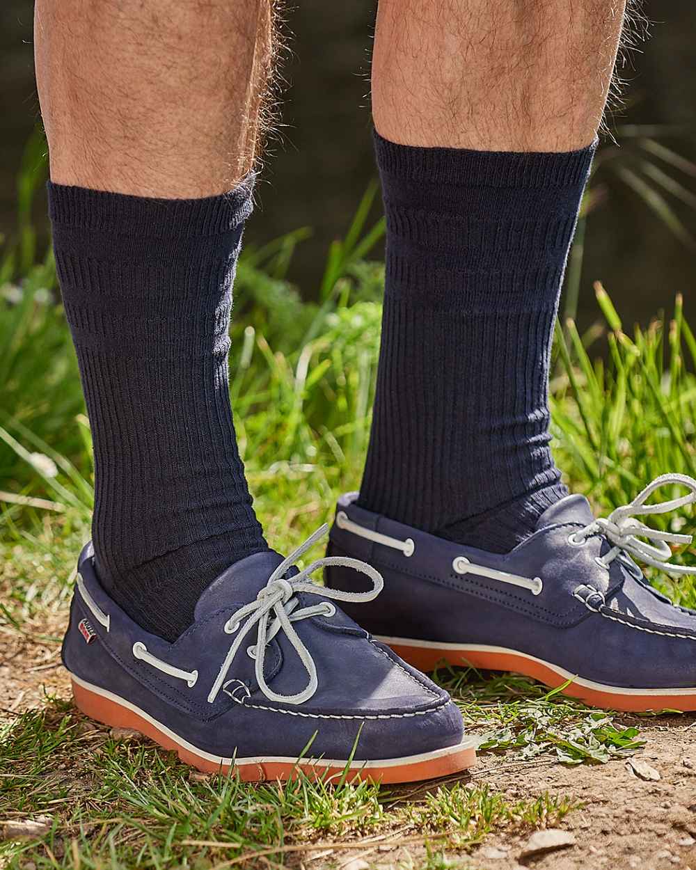 HJ Hall Extra Wide Soft Top Sock Sanitised Wool - Image 7