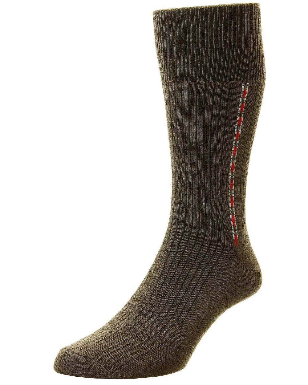 HJ Hall Fancy Panel Half Hose Socks - Image 4