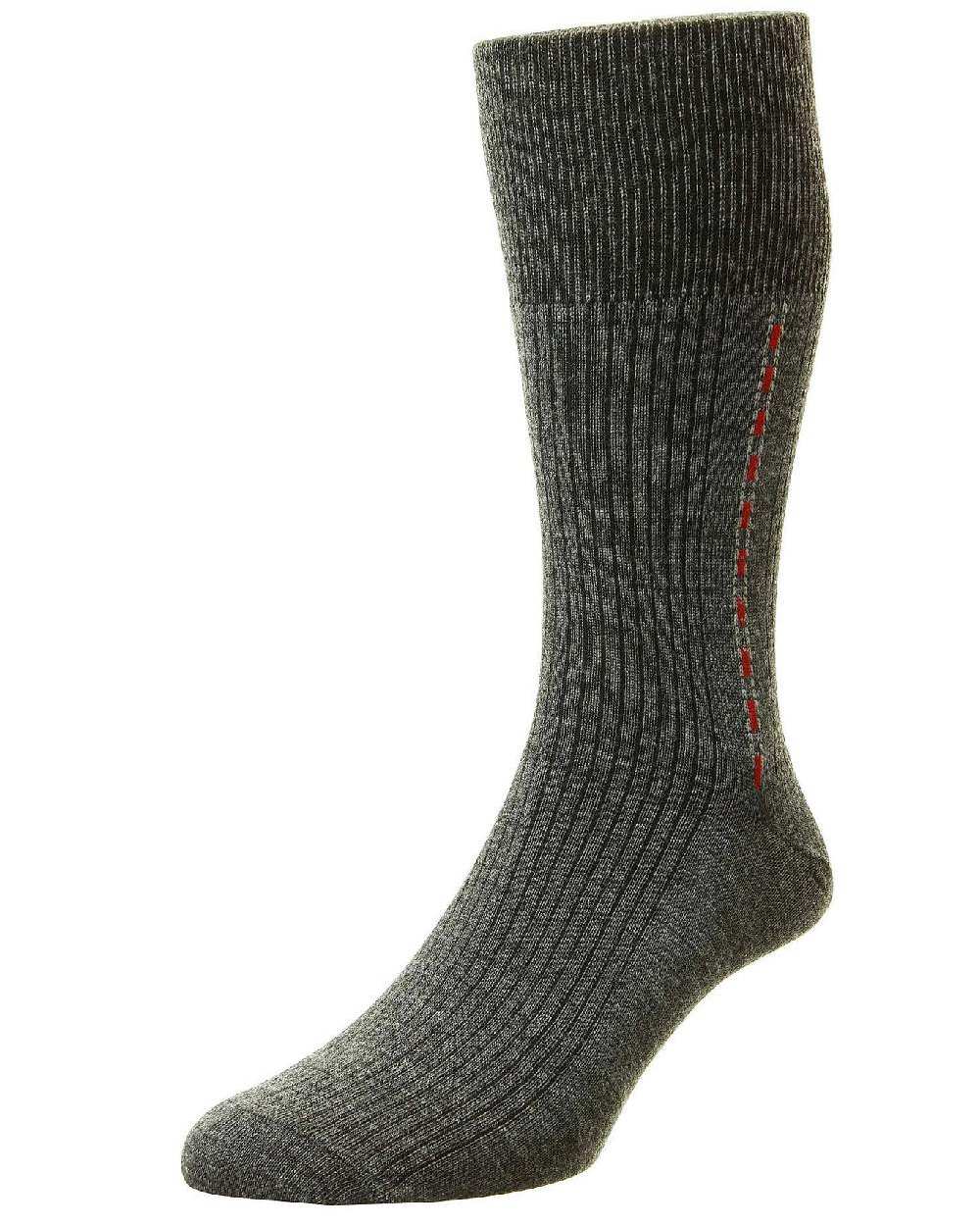 HJ Hall Fancy Panel Half Hose Socks - Image 5